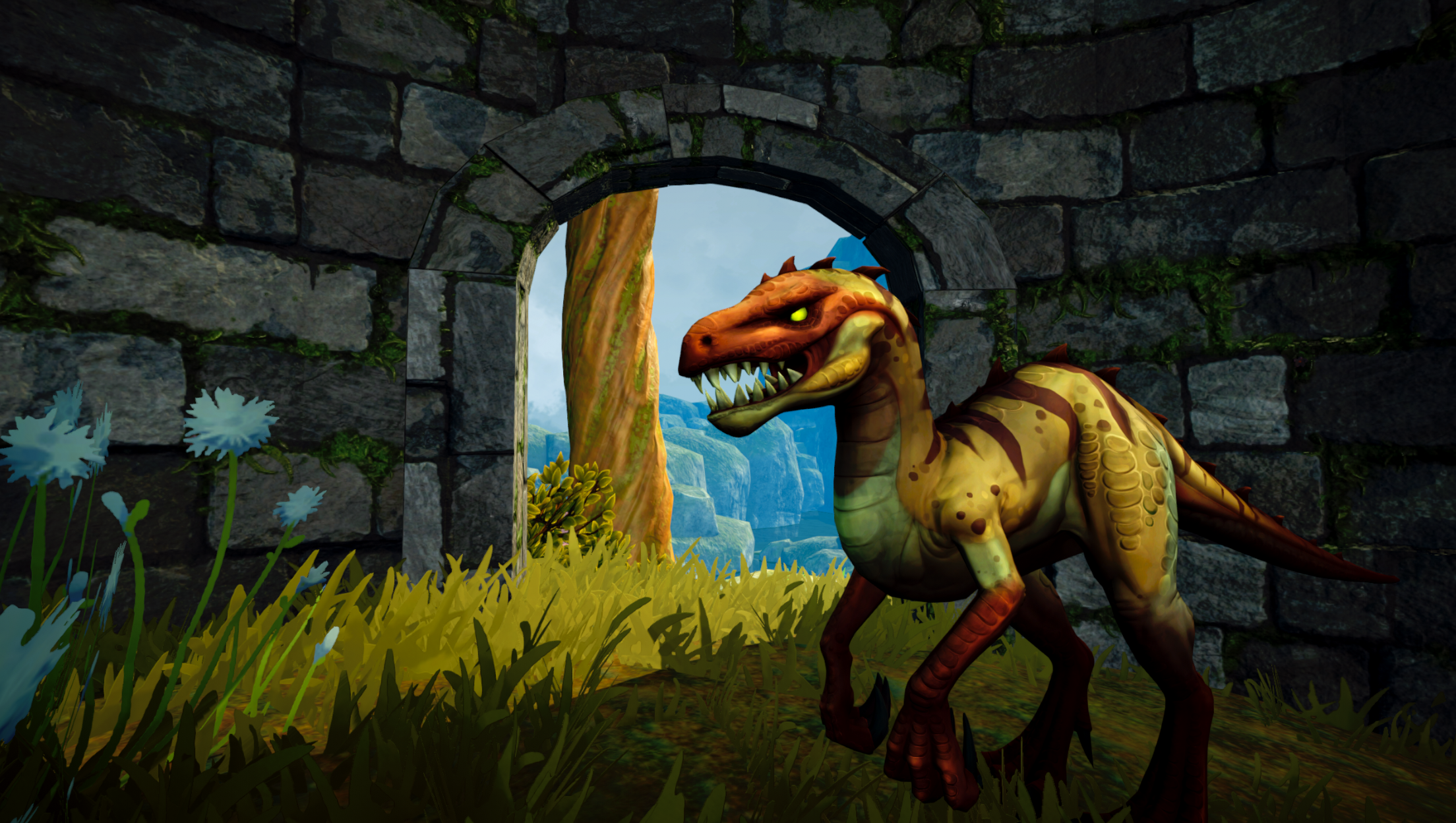 Таинственные руины древнего храма